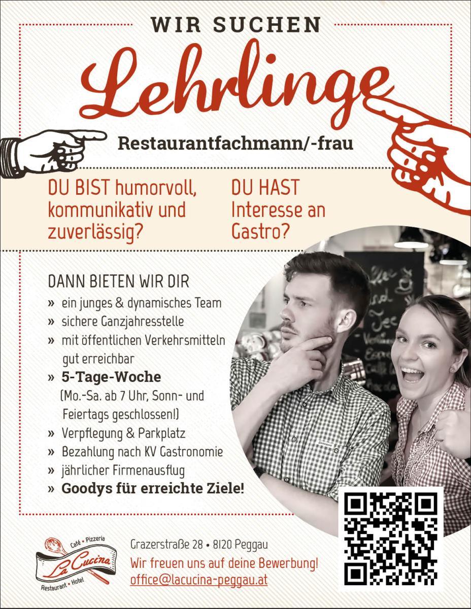 Lehrling Restaurantfachmann/-frau